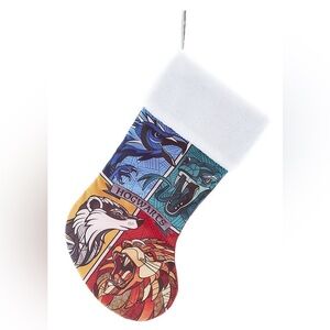 Hogwarts House Crest Holiday Stocking